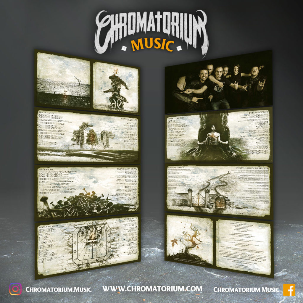 artwork-album-metal-hardcore-dead-ficus-rise-or-fall-chromatorium-music-graphiste-design Livret booklet illustré du groupe de metal harcore dead ficus pour l'album rise or fall fait par le chromatorium