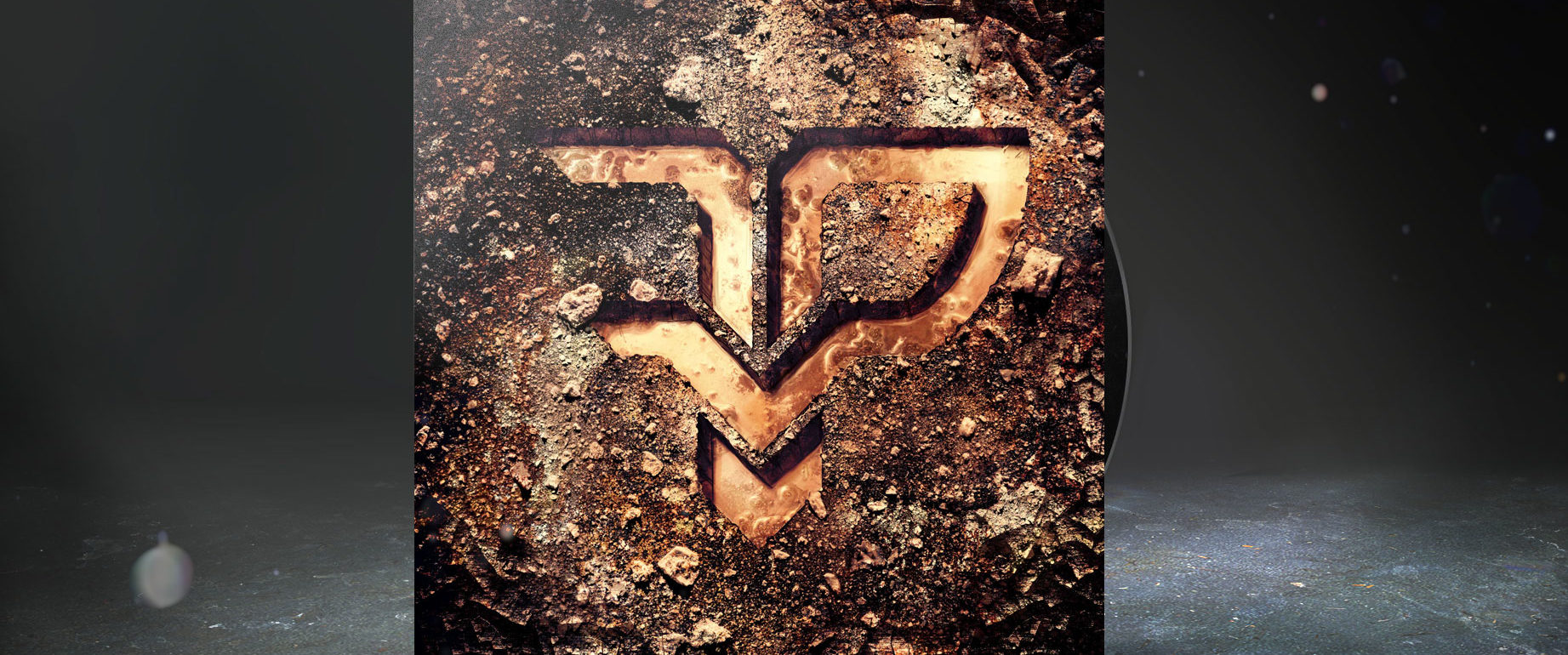 artwork illustration de la cover du groupe de metal rock alternatif metal final process pour l'album fait par le chromatorium