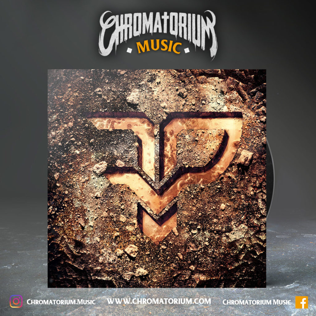 artwork-album-metal-rock-alternatif-final-process-chromatorium-music-graphiste-design artwork illustration de la cover du groupe de metal rock alternatif metal final process pour l'album fait par le chromatorium